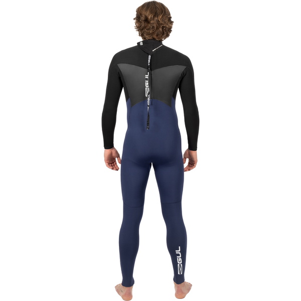 2025 Homem Generoso Response 5/3mm Gbs Back Zip Fato De Mergulho Re1213-c1 - Navy / Preto