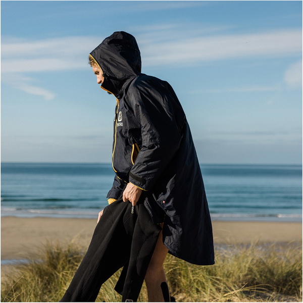 2024 Nyord Primaloft® Roupão Para Mudança De Roupa Exterior Acc0005 - Navy / Amarelo