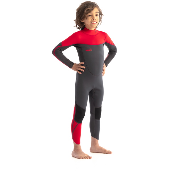 2026 Jobe Junior Boston 3/2mm Back Zip Fato De Mergulho 3035210 - Vermelho