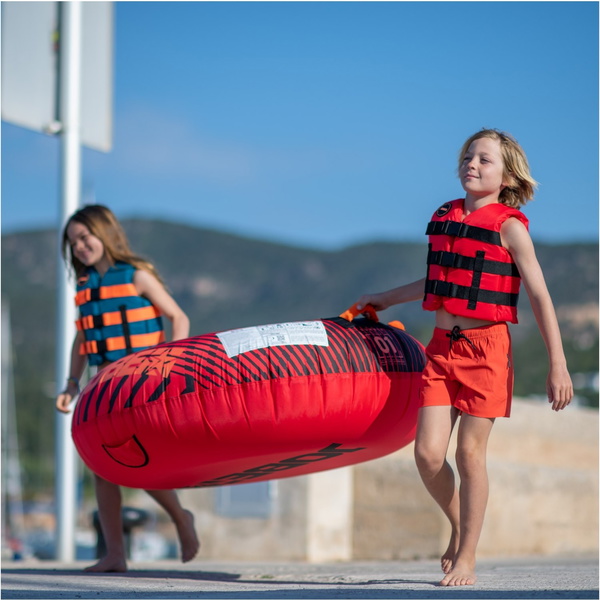 2026 Jobe Colete Salva-vidas Júnior Em Nylon 50N 2448230 - Red