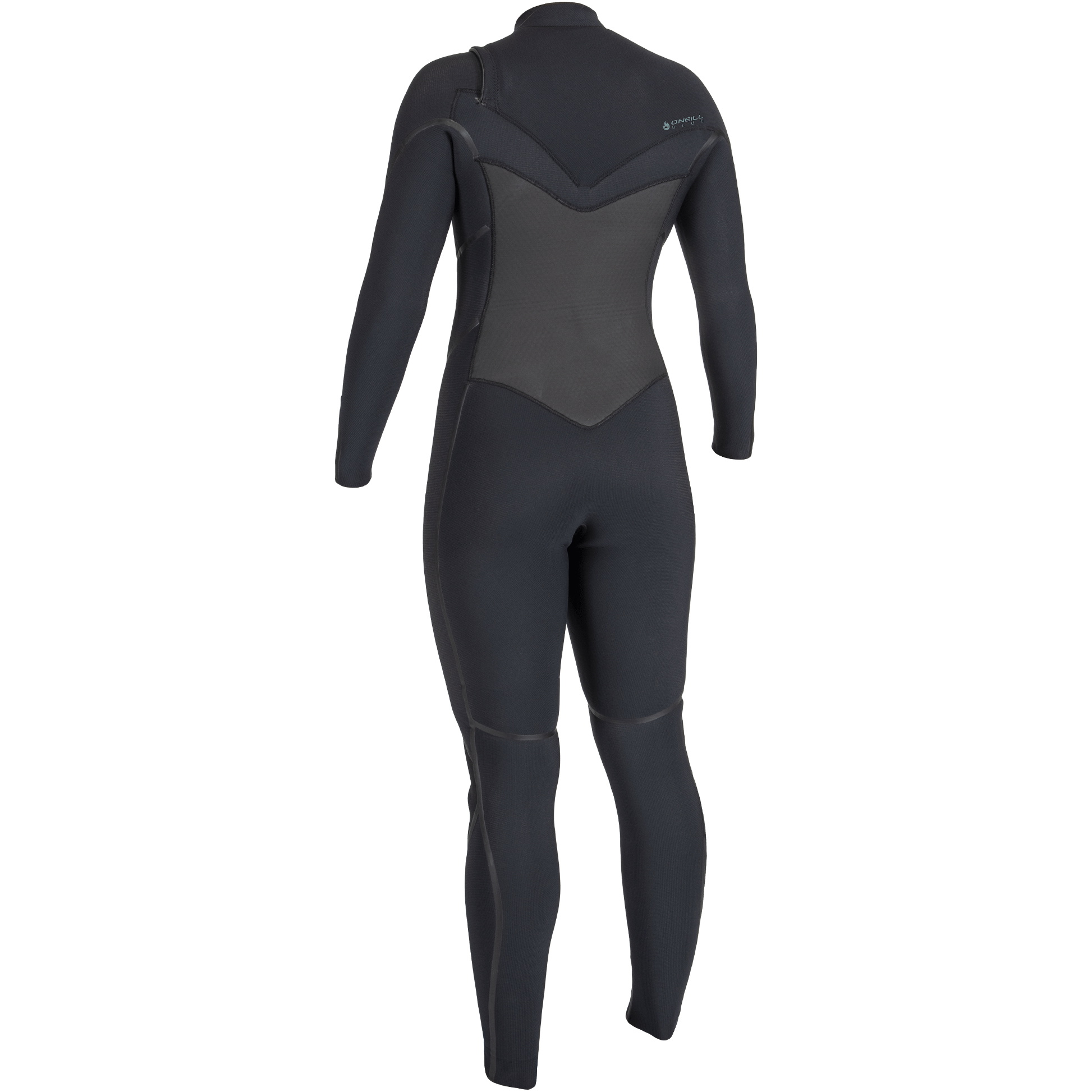 2025 O'Neill Womens Psycho Tech 5/4+mm Chest Zip Wetsuit 5547 - Black