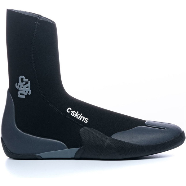 2026 C-skins Legend 5mm Botas De Dedo Redondo C-bolert - Preto / Carvão Vegetal