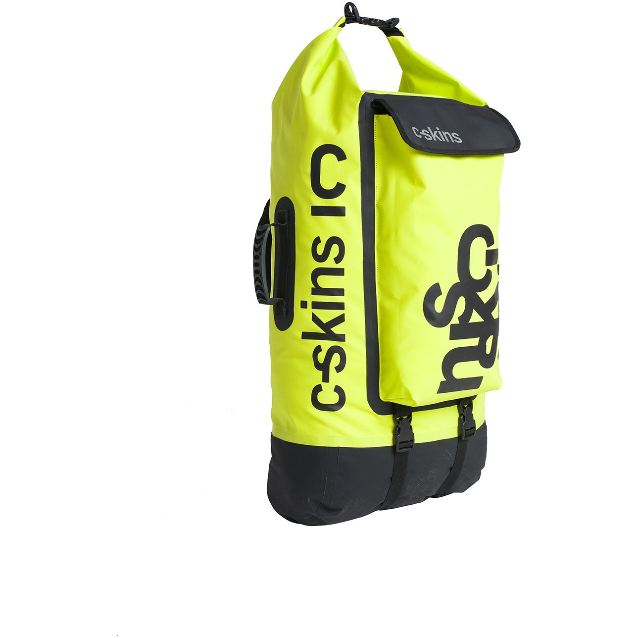 2026 C-skins Perseguidor De Tempestades 80l Drybag C-dbp80 - Amarelo Fluorescente