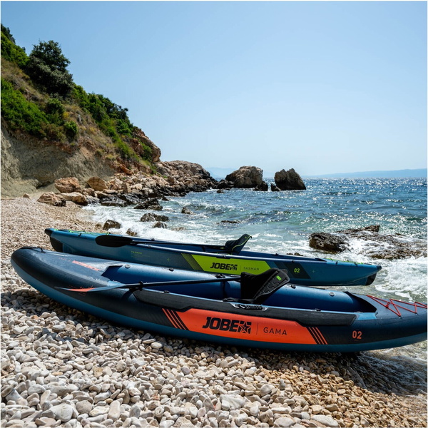 2026 Jobe Gama Inflatable Kayak Package 600024002 - Midnight Blue