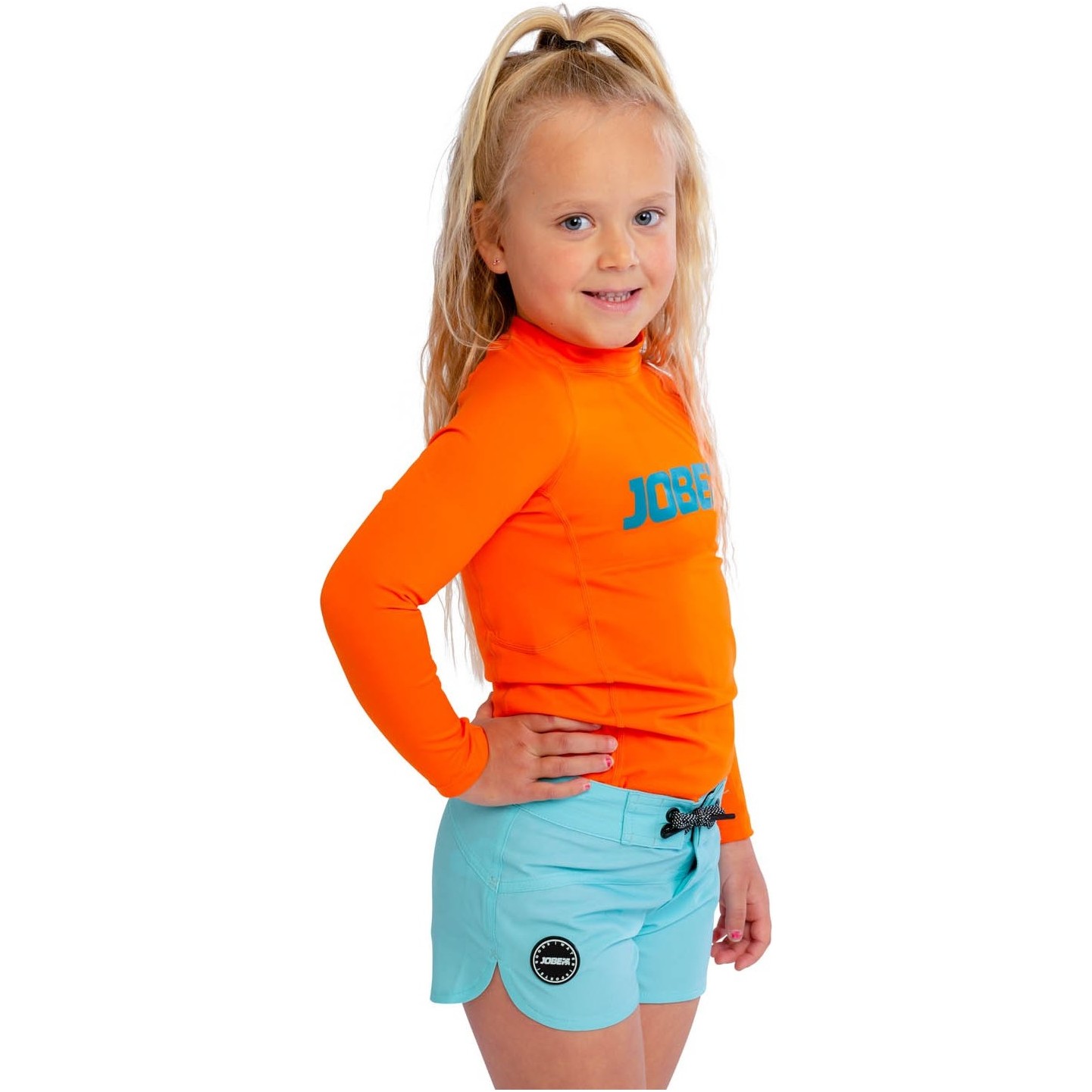 2025 Jobe Manga Comprida Júnior Lycra Vest 544223001 - Laranja De Fogo