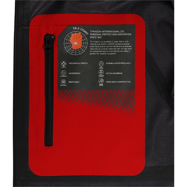 2026 Typhoon Performance Jaqueta De Vela P2037 - Red / Solar