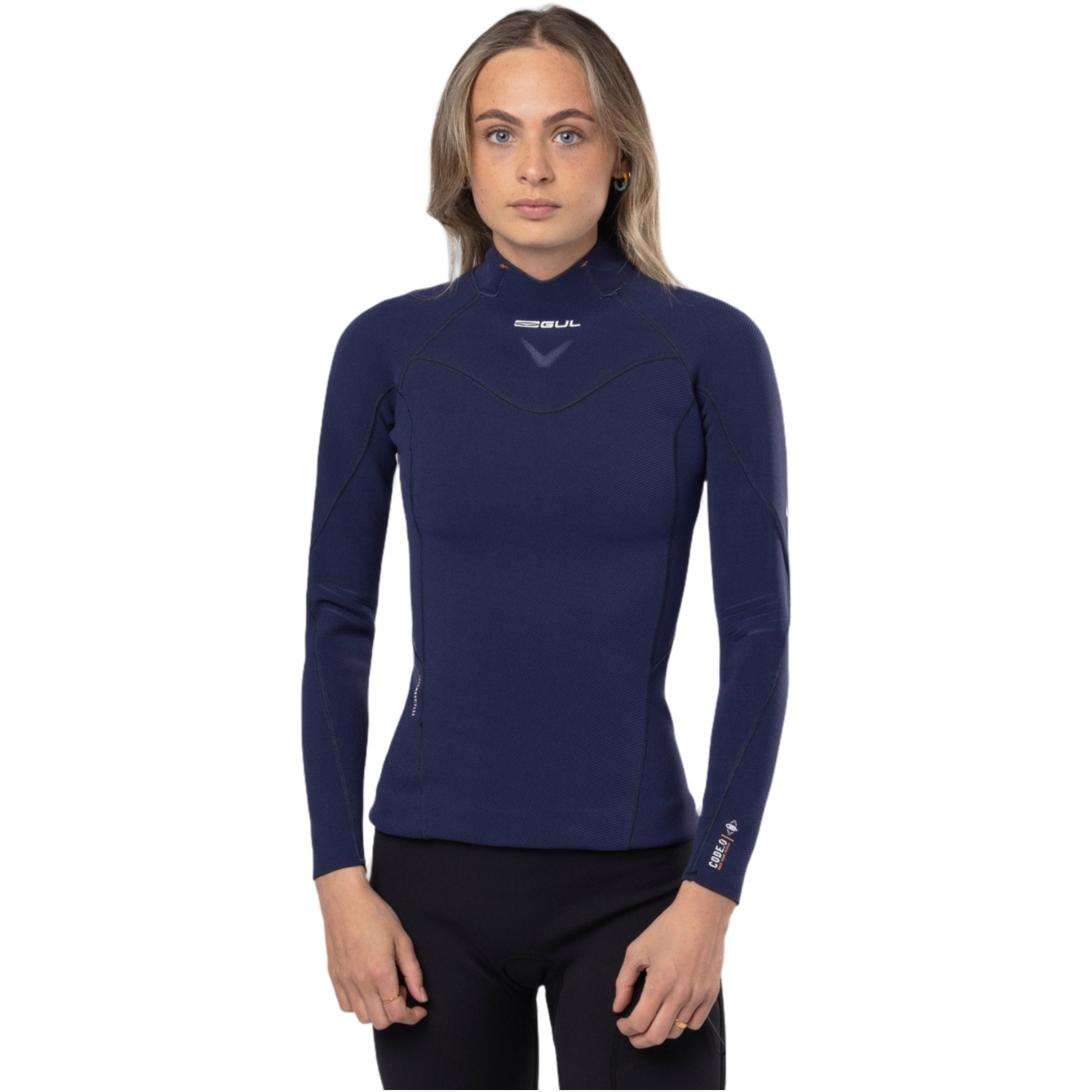 2026 Gul Mulher Code Zero 1mm Naeco Fl Thermo Top AC0112 - Black / Blue