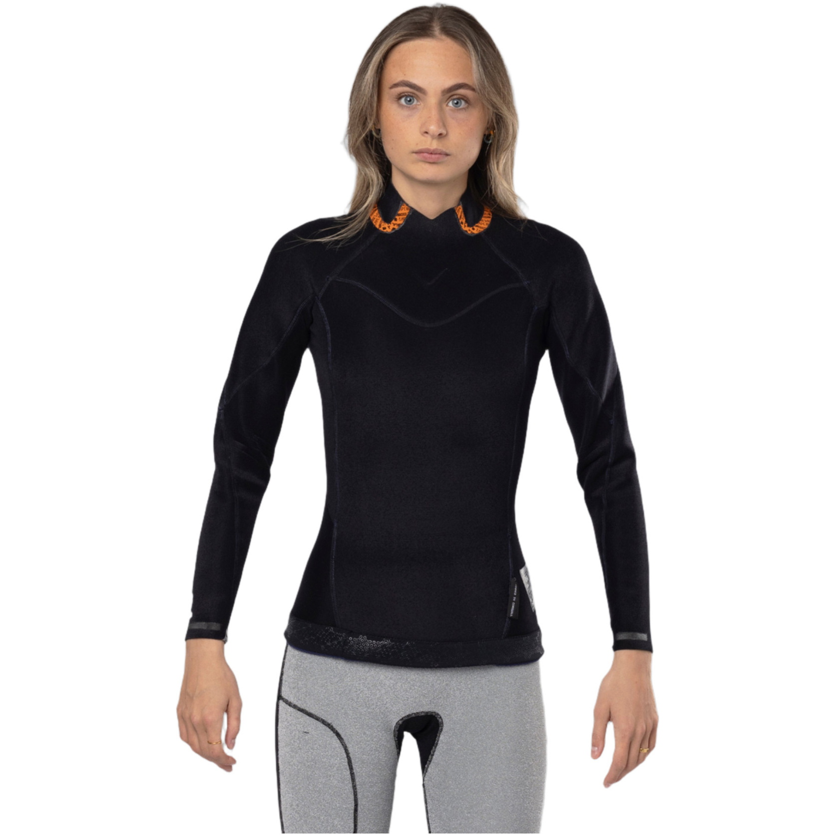 2026 Gul Mulher Code Zero 1mm Naeco Fl Thermo Top AC0112 - Black / Blue