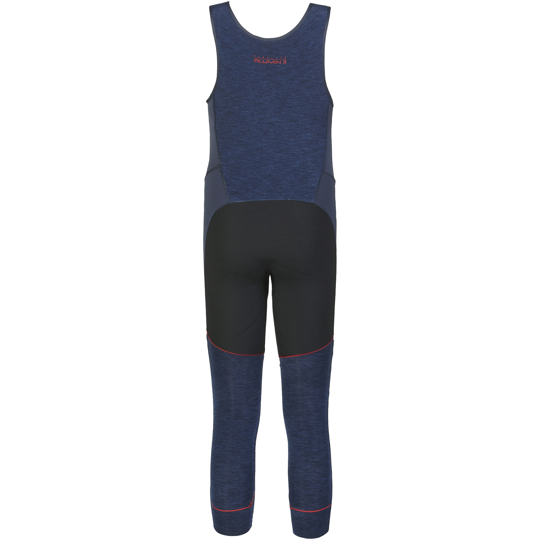 2026 Musto Junior Flexlite Alumin 3mm Zip Free Long John 82080 - Meia-noite Marl