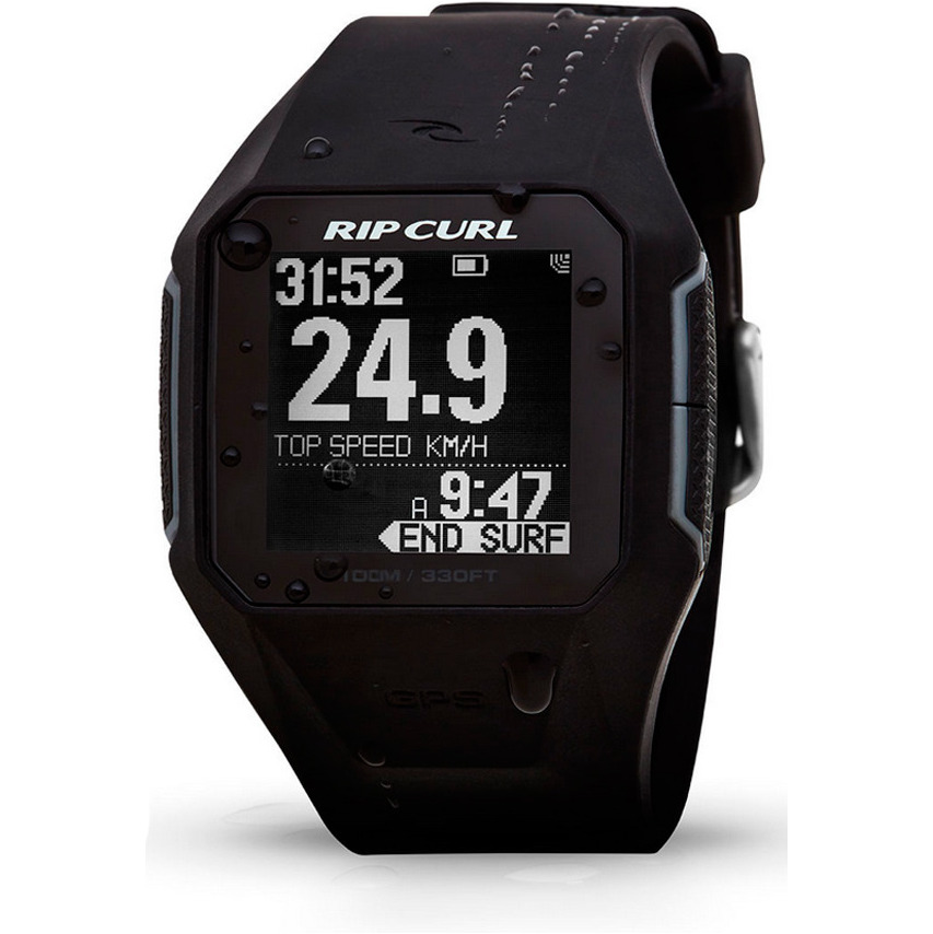 2018 Rip Curl Pesquisa GPS Smart Surf Watch em PRETO A1111