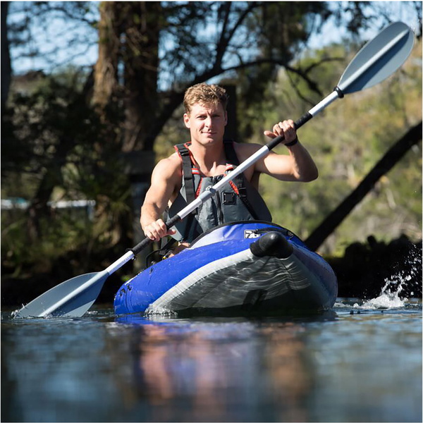 2019 Aquaglide Chelan Hb One 1 Man Kayak Inflável De Alta Pressão Azul - Kayak Only Agche1