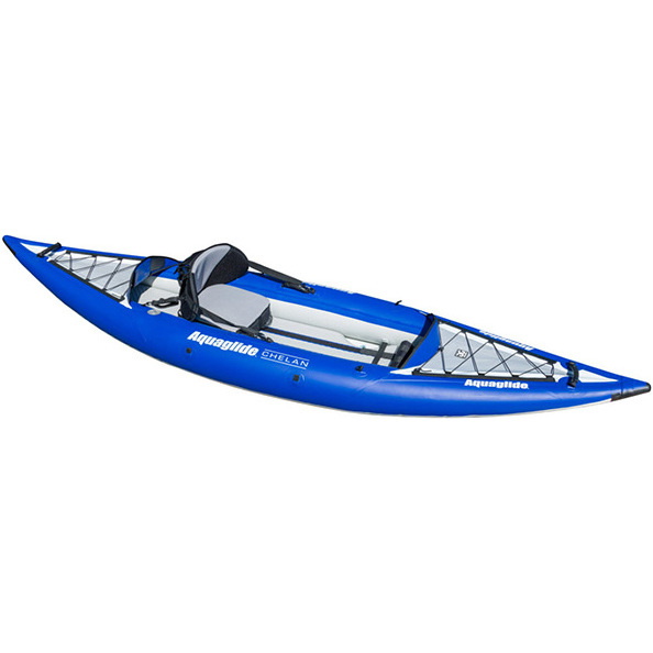 2019 Aquaglide Chelan Hb One 1 Man Kayak Inflável De Alta Pressão Azul - Kayak Only Agche1