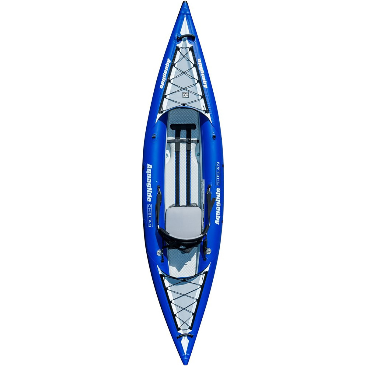 2019 Aquaglide Chelan Hb One 1 Man Kayak Inflável De Alta Pressão Azul - Kayak Only Agche1