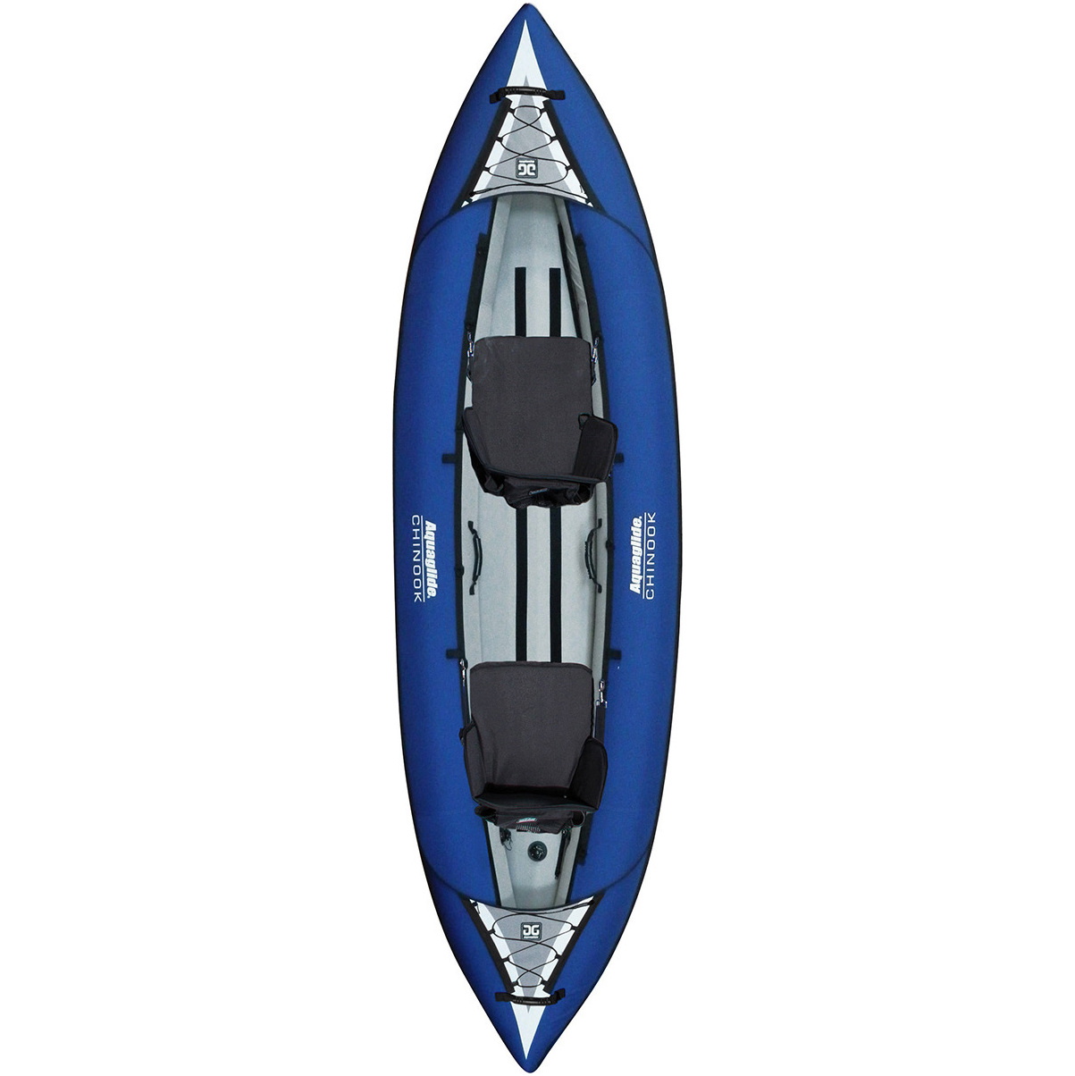 2026 Aquaglide Chinook 2 Man Kayak Blue - Apenas Caiaque