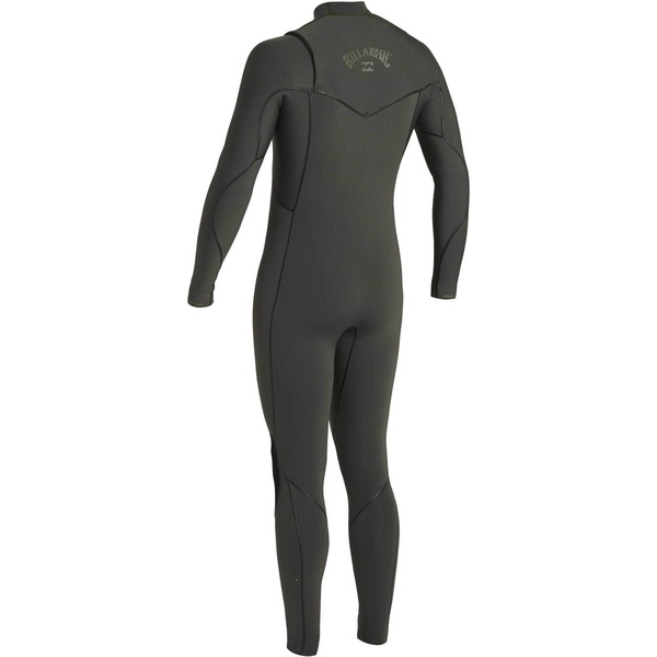 Furnace Masculino Billabong 2020, Fato De Mergulho Natural 5/4mm Zíper U45m50 - Musgo Preto
