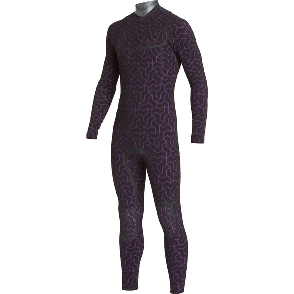 2019 Billabong Furnace Dos Homens Ultra 4/3mm Chest Zip Wetsuit Preto Q44m02