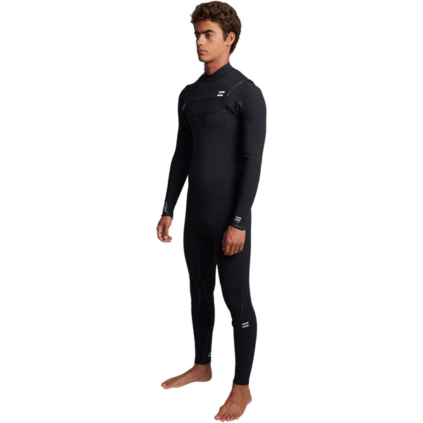 2019 Billabong Furnace Dos Homens Ultra 4/3mm Chest Zip Wetsuit Preto Q44m02