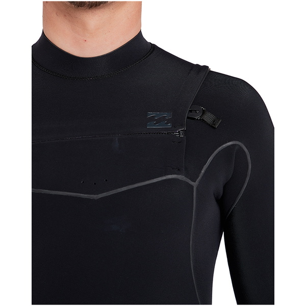 Billabong Furnace Carbono Ultra 4/3mm Chest Zip Wetsuit Preto L44m01