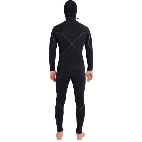 Billabong Furnace Carbono Ultra Hooded 6/5mm Chest Zip Wetsuit Preto L46m01