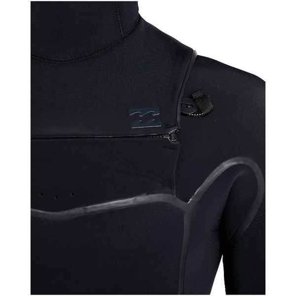 Billabong Furnace Carbono Ultra Hooded 6/5mm Chest Zip Wetsuit Preto L46m01