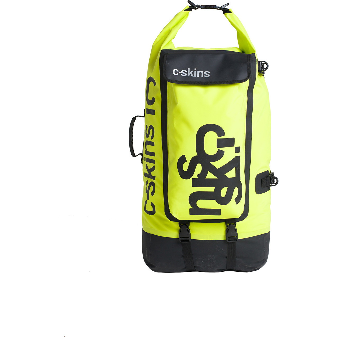 2026 C-skins Perseguidor De Tempestades 80l Drybag C-dbp80 - Amarelo Fluorescente