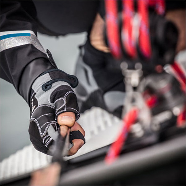2026 Crewsaver Short Finger Gloves Black 6950