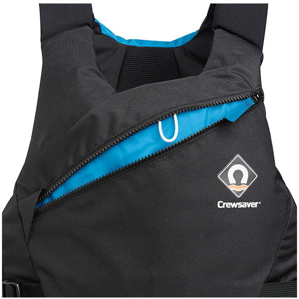 2025 Crewsaver Pro 50n Side Zip Auxiliar De Flutuação Preto / Azul 2620