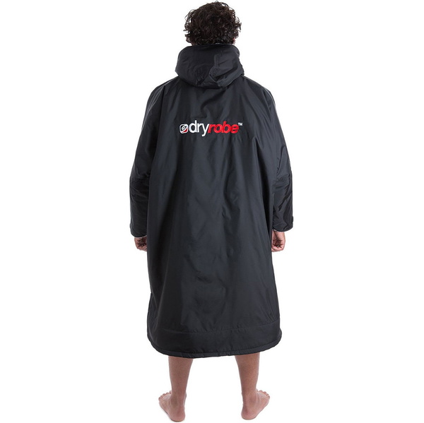 2023 Dryrobe Advance Muda De Manga Comprida Robe DR100L - Black / Cinzento