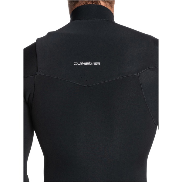2022 Quiksilver Sessões Diárias 5/4/3mm Chest Zip Wetsuit Eqyw103120 - Preto