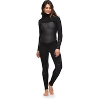 Syncro Plus 5/4 5/4/3mm Com Capuz Chest Zip Wetsuit Preto