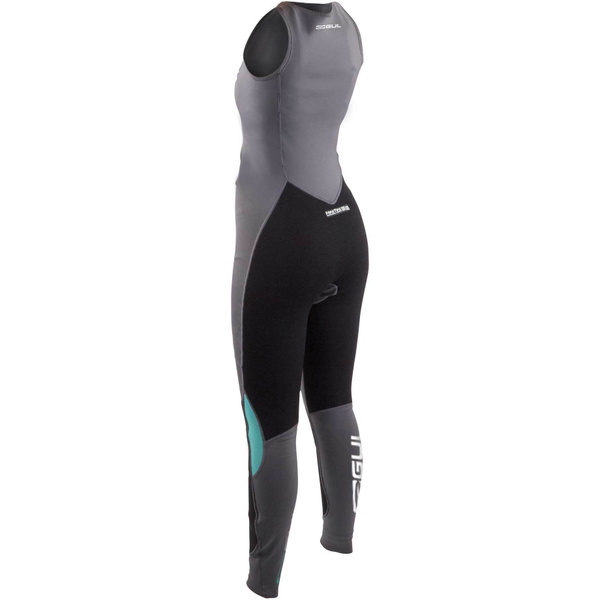 Fato De Mergulho GUL Code Zero 1mm Long Jane Feminino 2025 CZ4310-B9 - Grey