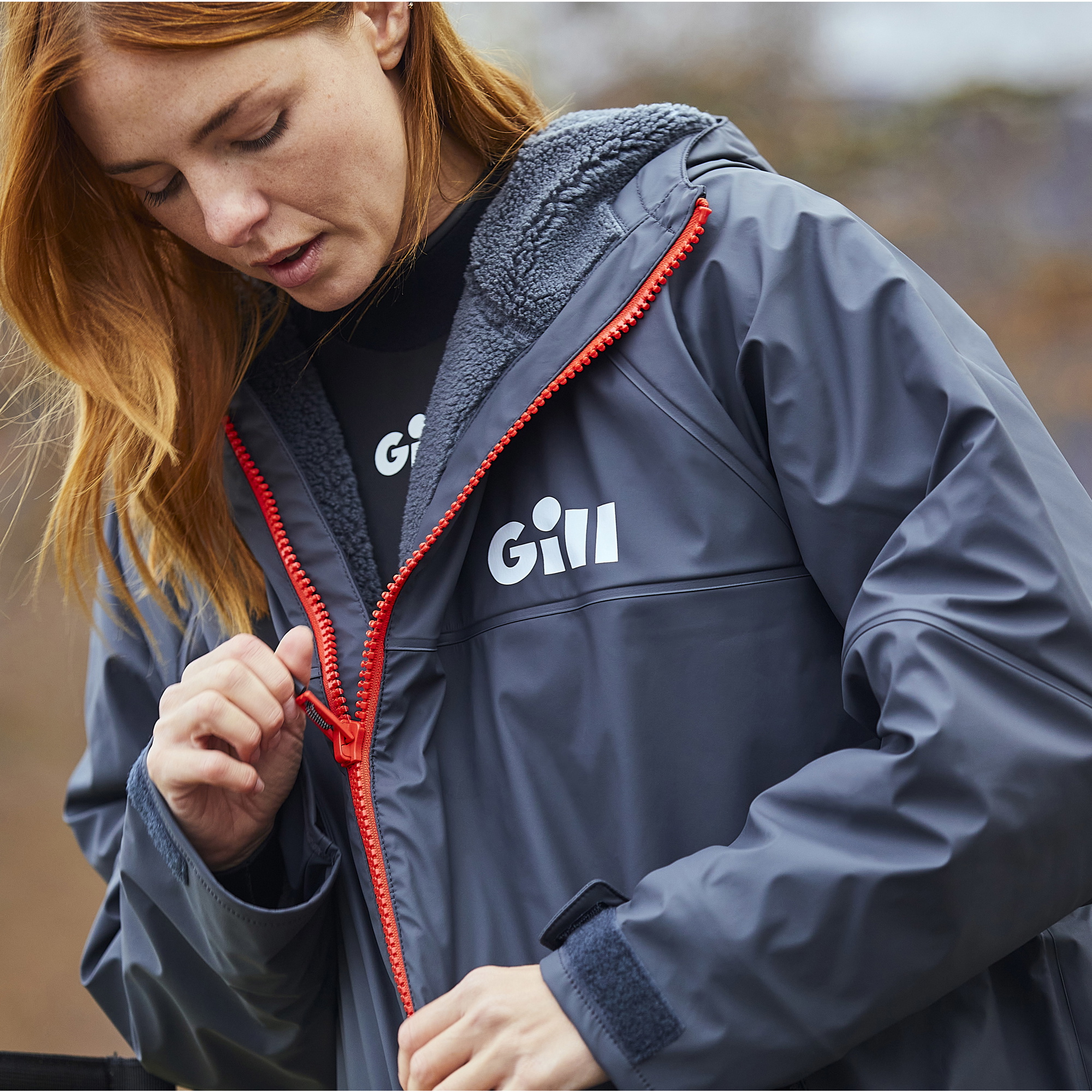 Jaqueta Aquática Gill Aqua Parka 5024 - Graphite 2026