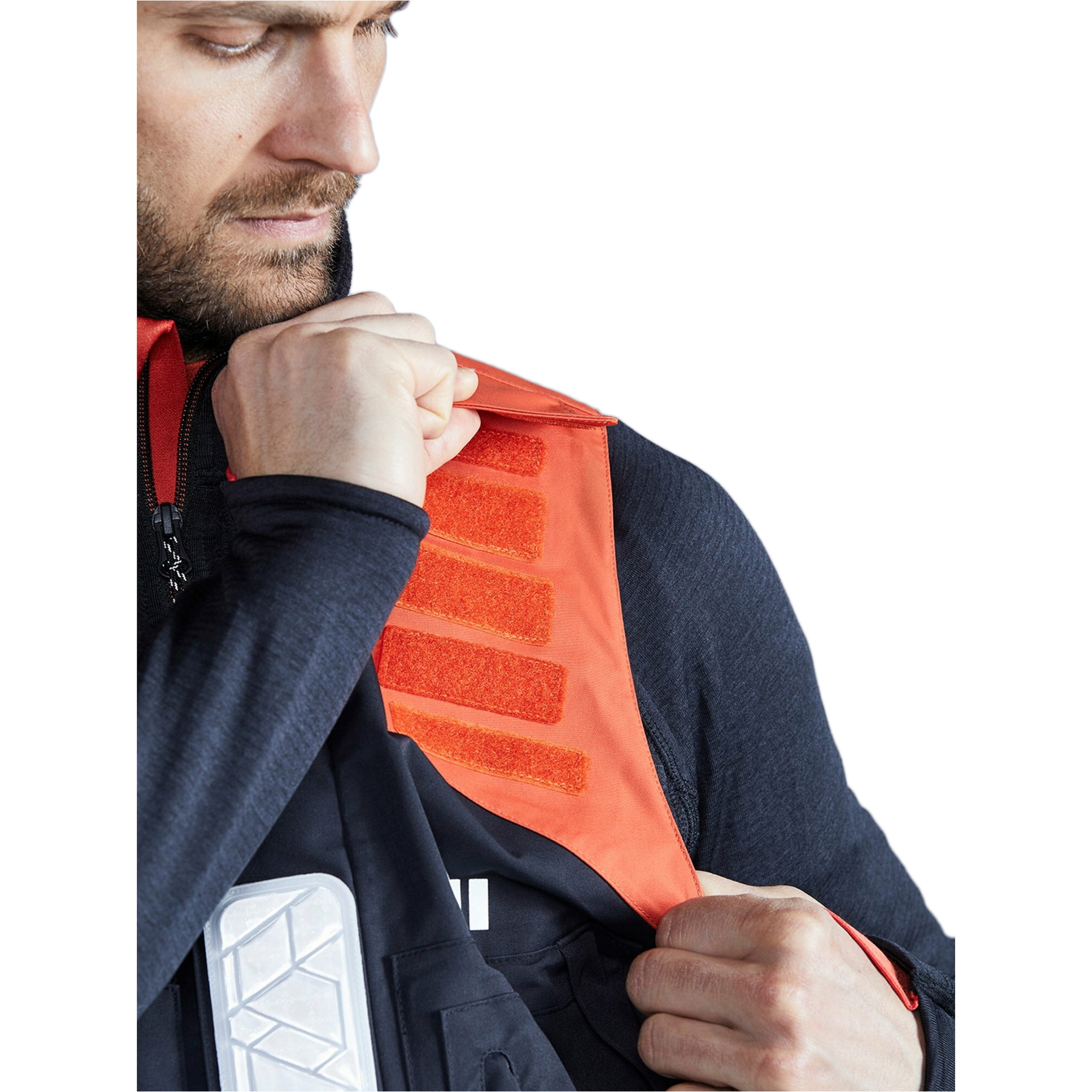 2025 Gill Mens OS1 Ocean Sailing Trousers OS13T - Grafite / Orange
