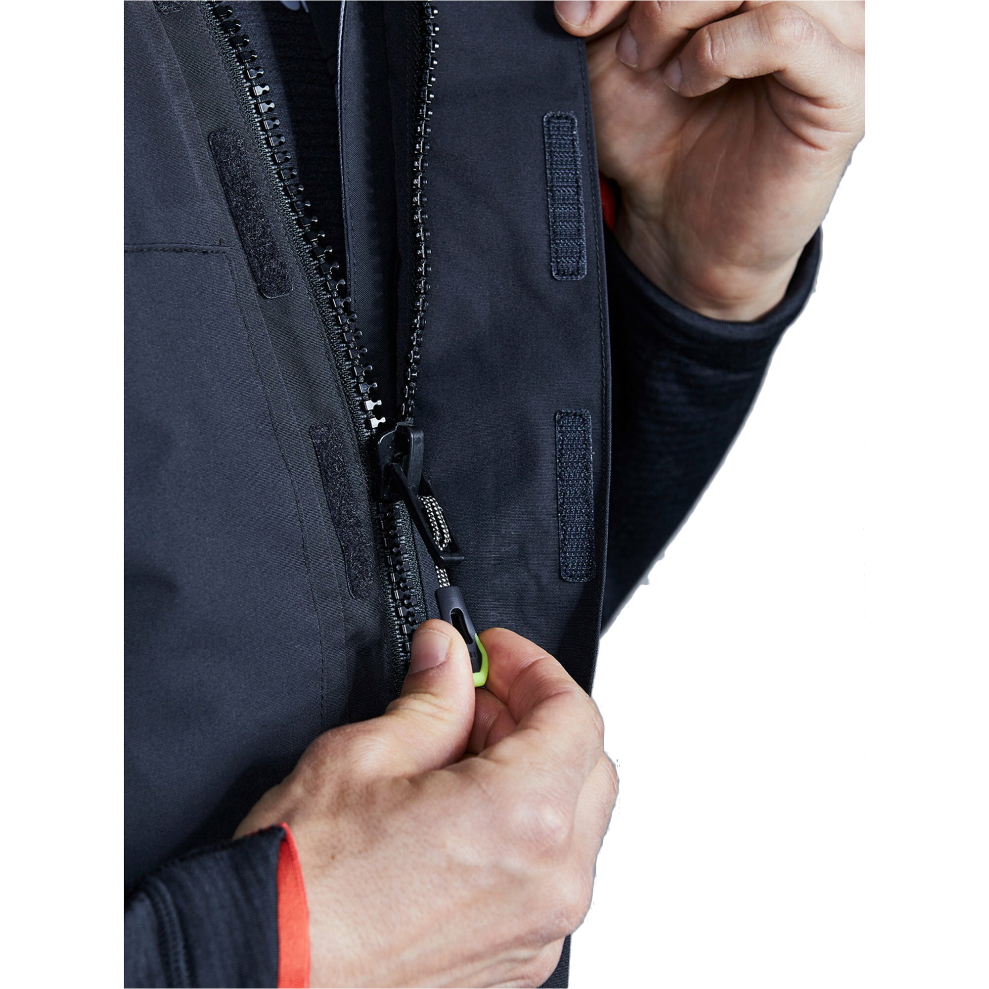 2025 Gill Mens OS1 Ocean Sailing Trousers OS13T - Grafite / Orange