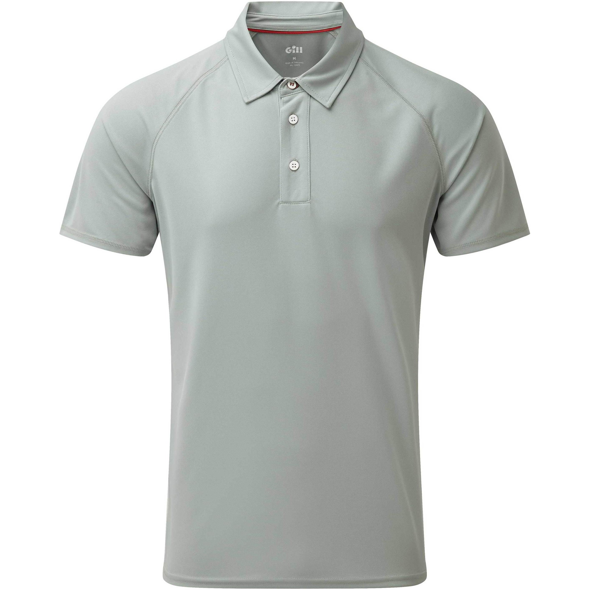 2026 Gill Homens Uv Tec Polo Superior Cinza Uv008