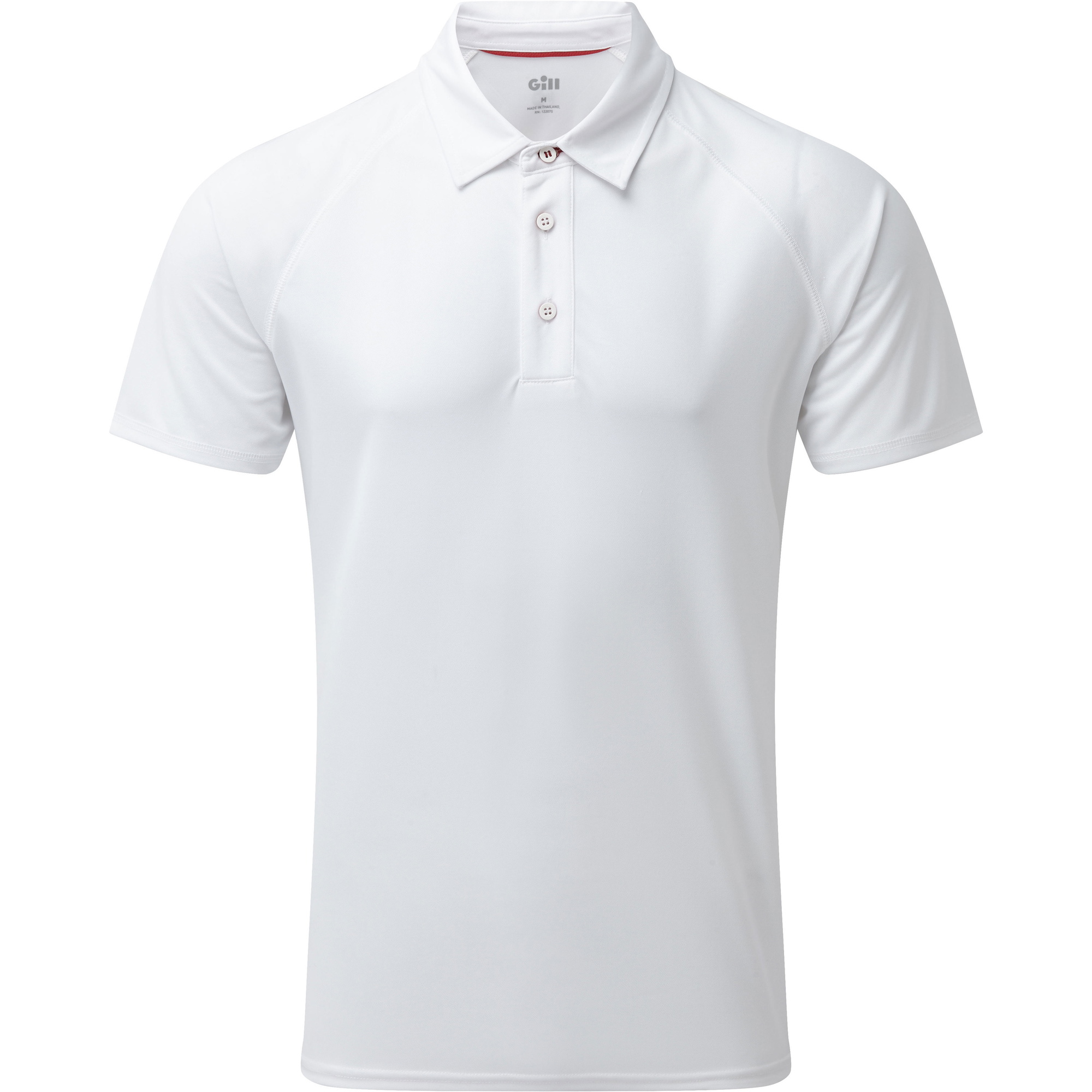 2026 Gill Mens UV Tec Polo Top White UV008