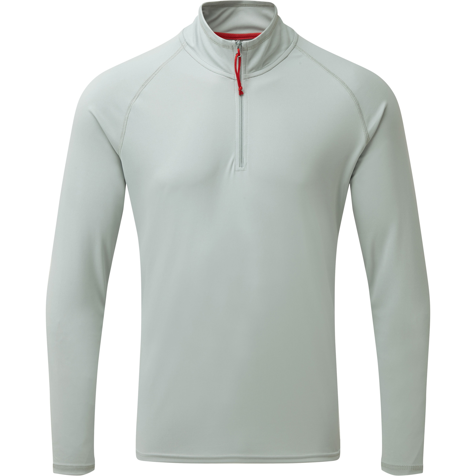 2026 Gill Homens Uv Tec Zip Pescoço Top Cinza Uv009