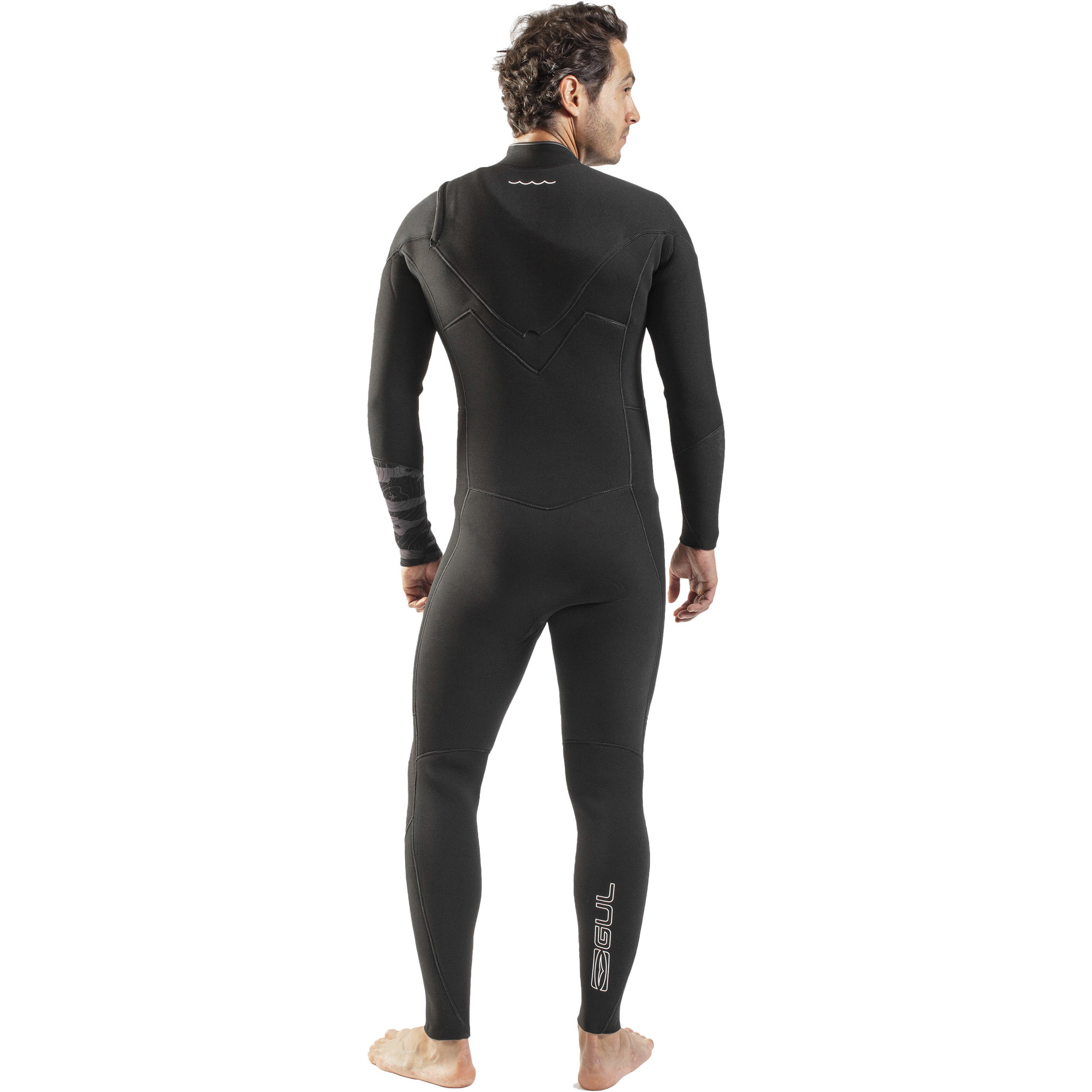 Fato De Mergulho Gul Response FX 5/4mm Com Chest Zip 2026 RE1242-C1 Para Homem - Black / Camuflado