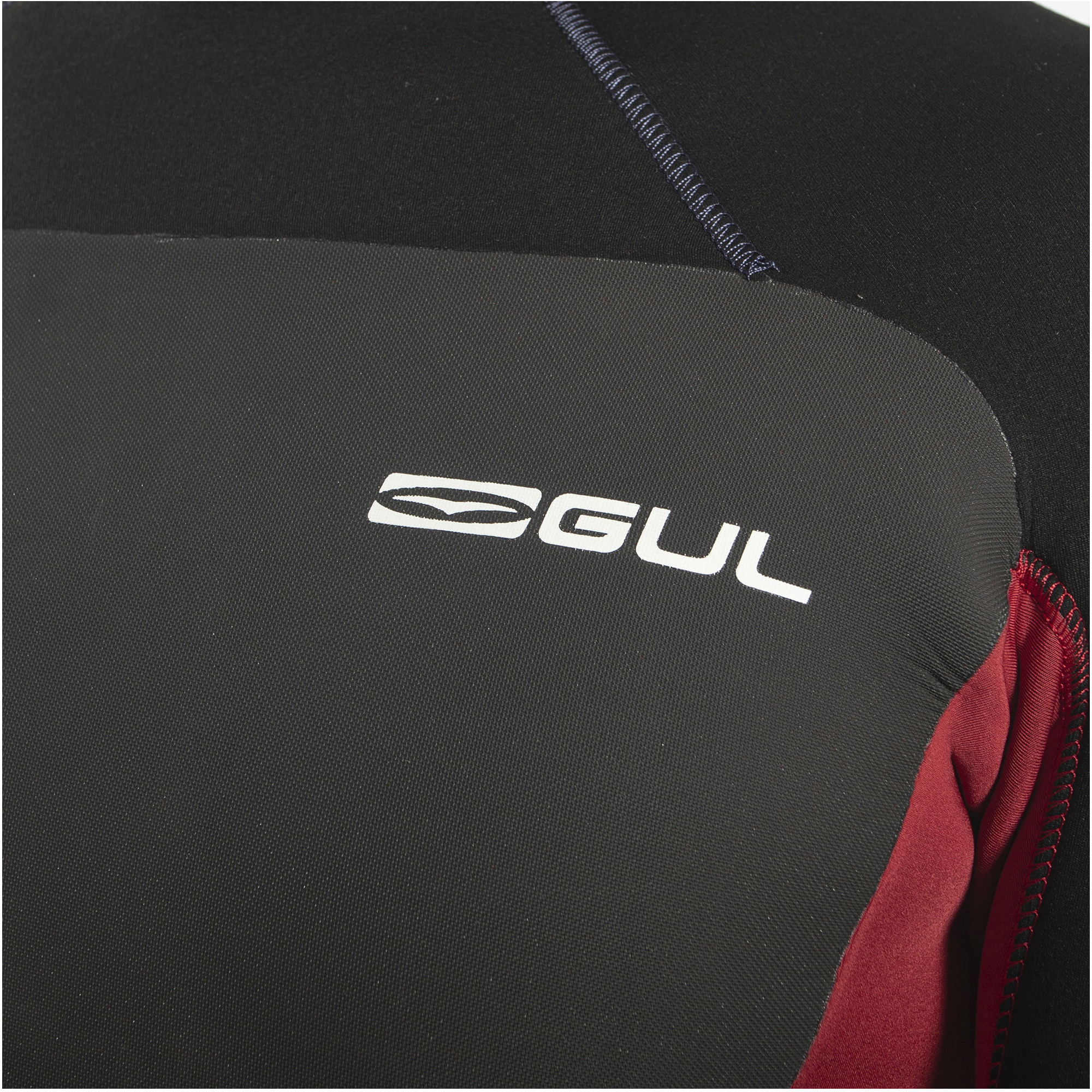 2025 Gul Masculino Response 4/3mm Gbs Roupa De Mergulho Com Back Zip Re1246-c1 - Navy / Vermelho