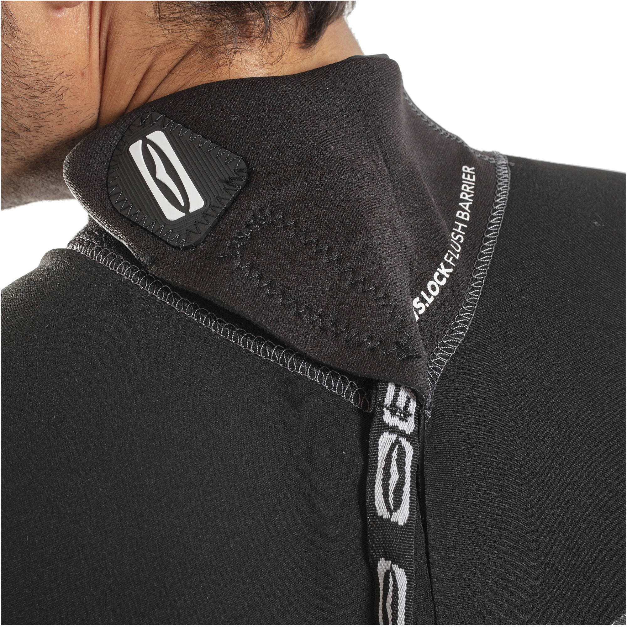 2025 Homem Generoso Response 5/3mm Gbs Back Zip Fato De Mergulho Re1213-c1 - Cinzento / Preto