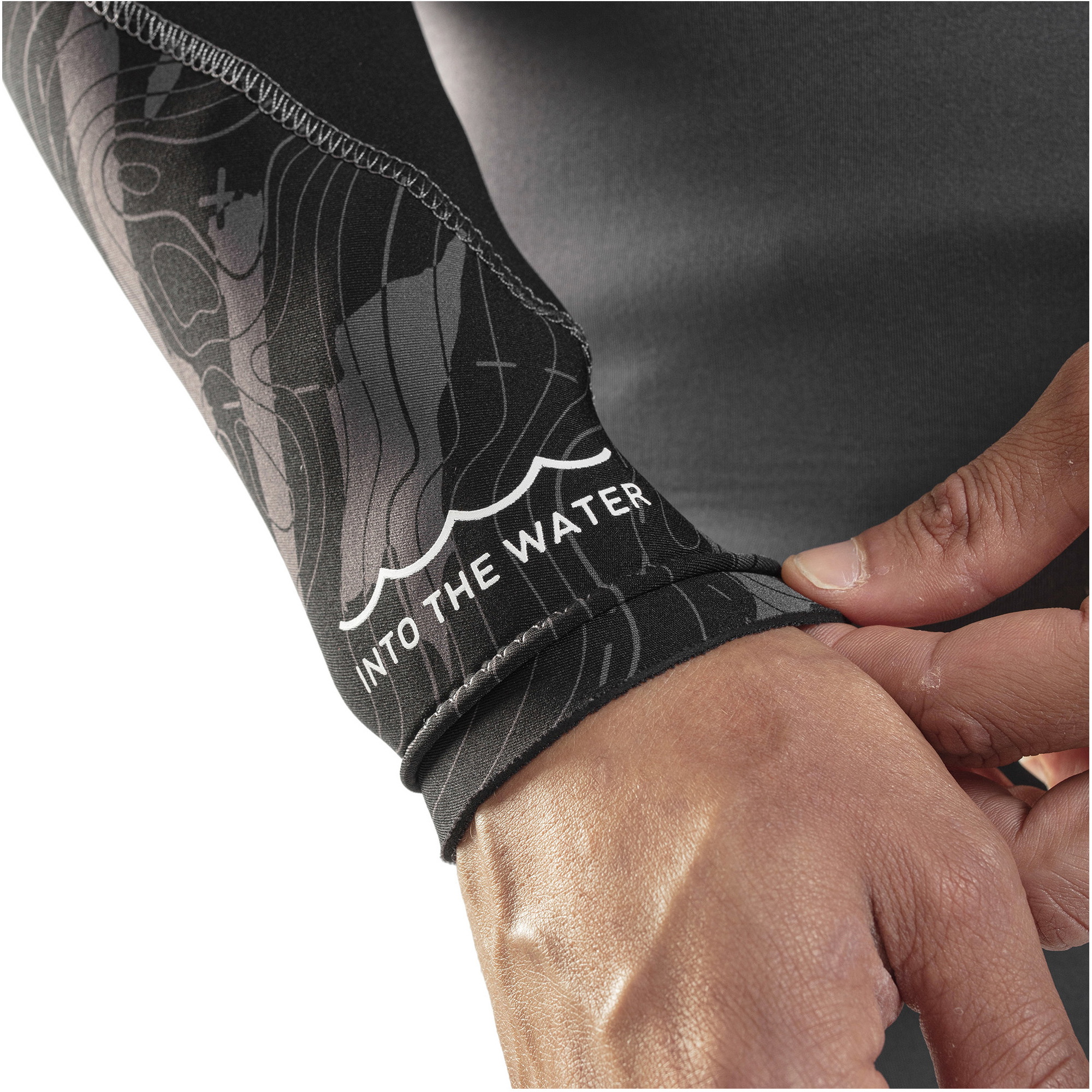 2025 Homem Generoso Response 5/3mm Gbs Back Zip Fato De Mergulho Re1213-c1 - Cinzento / Preto