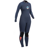 Response Fx Das Mulheres 3/2mm GBS Wetsuit Azul / Linhas