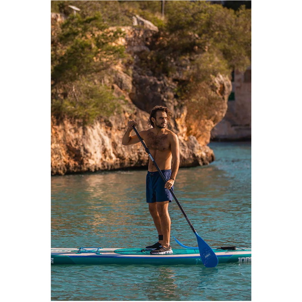 2020 Jobe Yarra Inflável Stand Up Paddle Board 10'6 X 32 "inc, Remo, Mochila, Bomba E Trela
