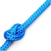 Matt Poliéster Corda Azul