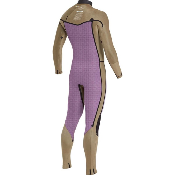 Billabong Furnace Revolução 5/4mm Chest Zip Wetsuit Ardósia L45m50