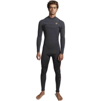Furnace Masculina Billabong Absolute 5/4 5/4mm Chest Zip Macacão Areia Preta
