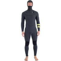 Roupa De Mergulho Hurley Masculina Plus 5/3mm Com Capuz Chest Zip Modelo,