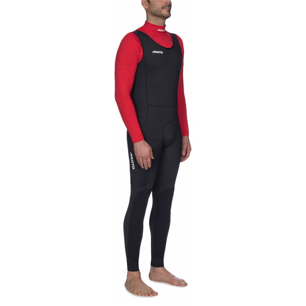 2022 Musto Men's Foiling Protetor Solar Impacto Long John Preto Smtr035