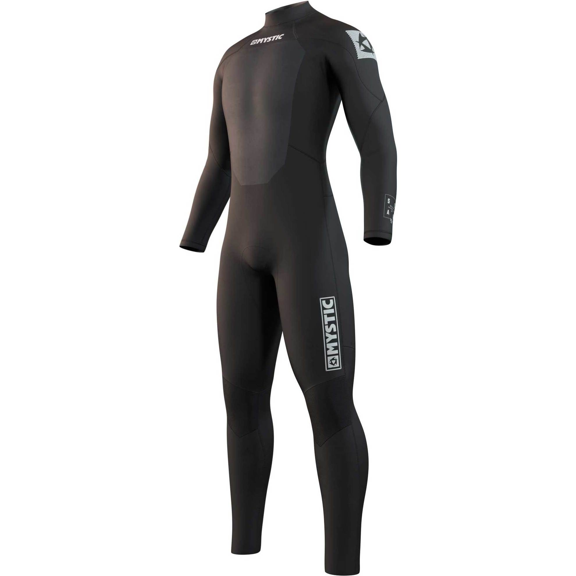 Fato De Mergulho Mystic Star Masculino Back Zip 3/2mm 210311 - Black