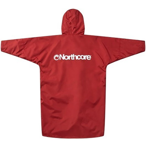 2026 Northcore Beach Basha Pro 4 Mudança De Estação Robe Noco24j - Vermelho